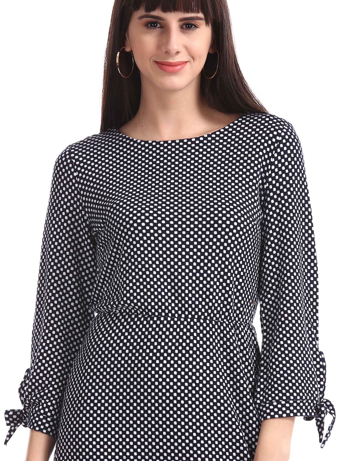U.S. Polo Assn. Women Casual Wear Printed Dress